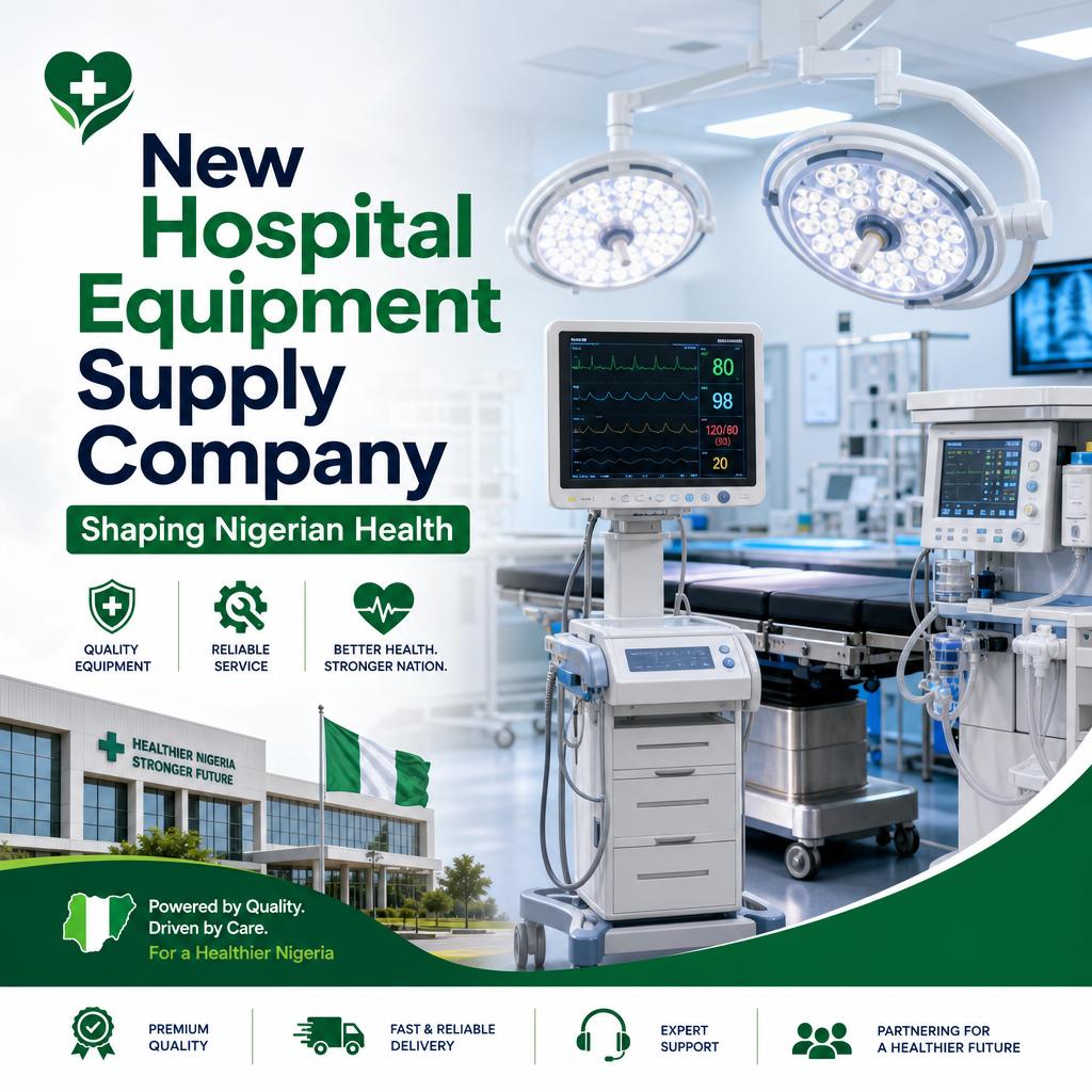 New Hospital Equipment Supply Company Shaping Nigerian Health